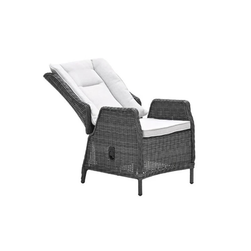 Osborne verstelbare tuinstoel wicker - earl grey - valley sand