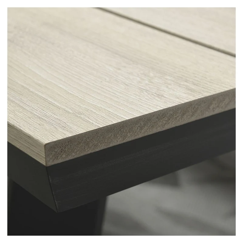 Bell picknick set - 200x178 cm - carbon black - light teak vironwood