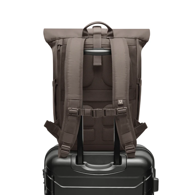 Johnny Urban Allen Medium - Mochila Rolltop 40 cm (brown)