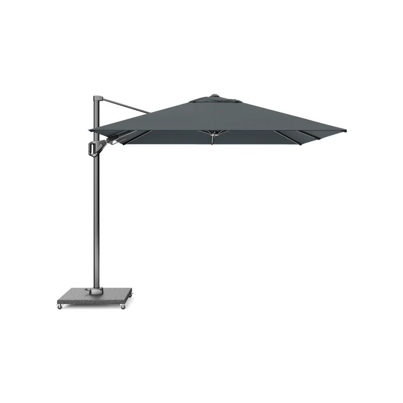 Platinum Sun & Shade zweefparasol Voyager T² 270x270 antraciet.
