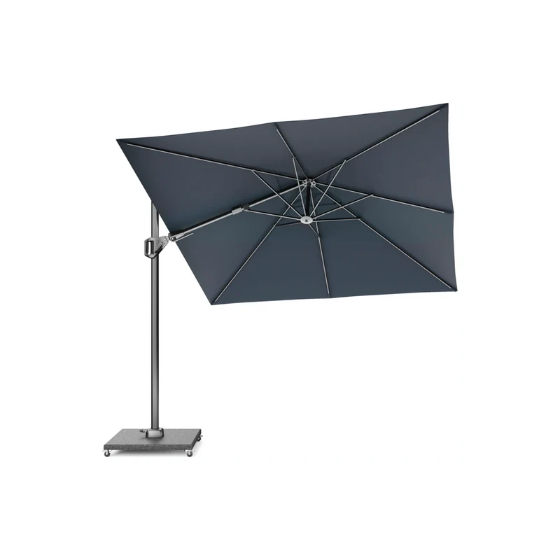 Platinum Sun & Shade zweefparasol Voyager T² 270x270 antraciet.