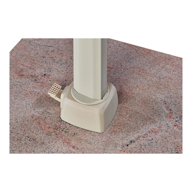 Platinum Sun & Shade zweefparasol Challenger T¹ Sandstone frame, 400x300 Champagne.