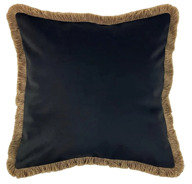 Malini Verona Black Cushion