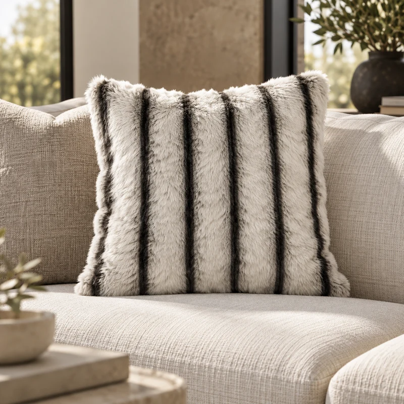 Malini Sydney Fur Marten Cushion