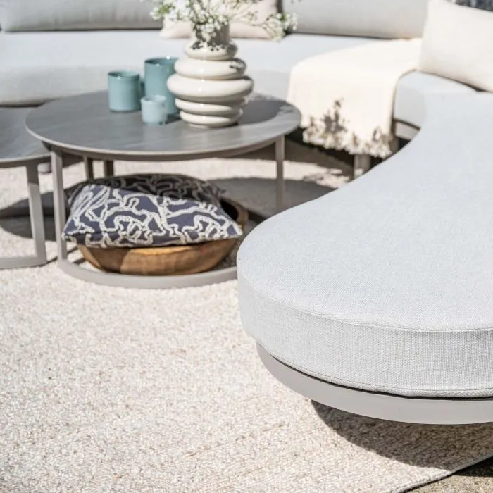 Garden Impressions Potenza loungeset 3-delig taupe valley sand