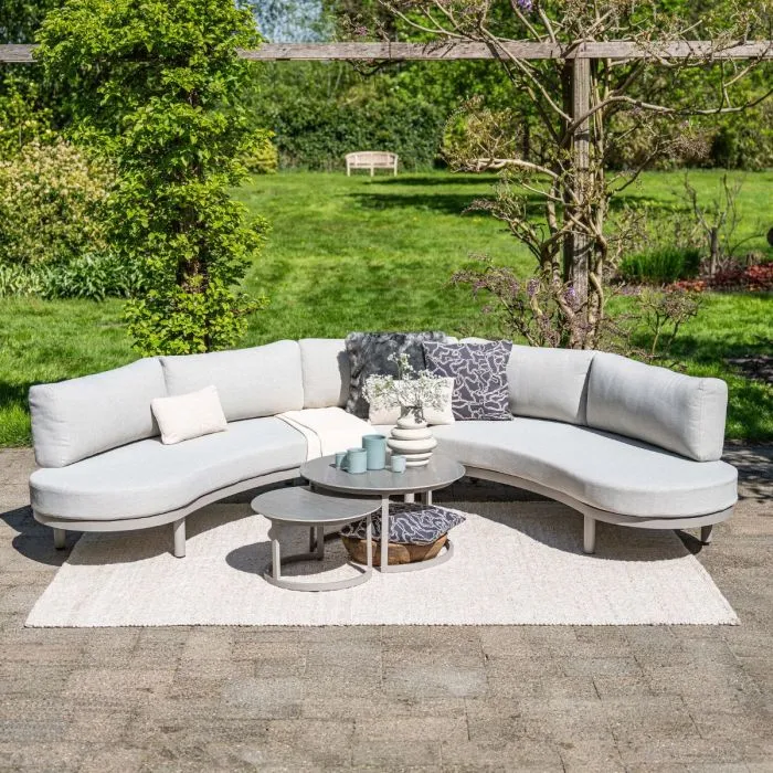 Garden Impressions Potenza loungeset 3-delig taupe valley sand
