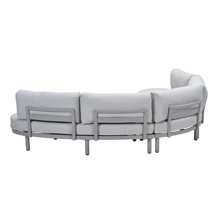 Garden Impressions Potenza loungeset 3-delig taupe valley sand