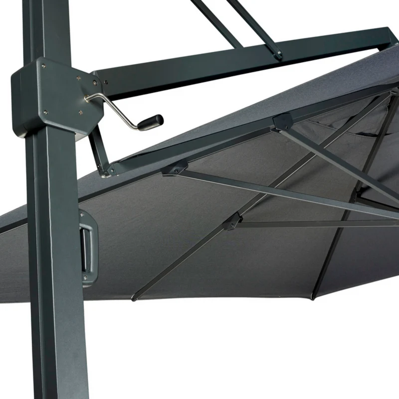 Platinum Sun & Shade zweefparasol Icon Premium 350x350 Manhattan.