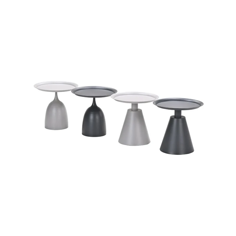 Mioala bijzettafel - diameter 50xH48 cm - taupe