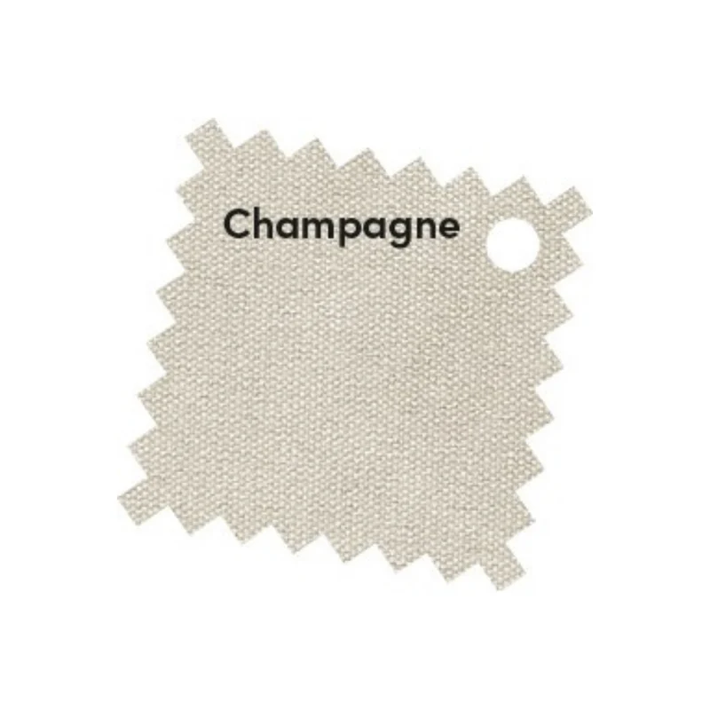 Platinum Sun & Shade zweefparasol Challenger T² Teak look frame, 300x300 Champagne.