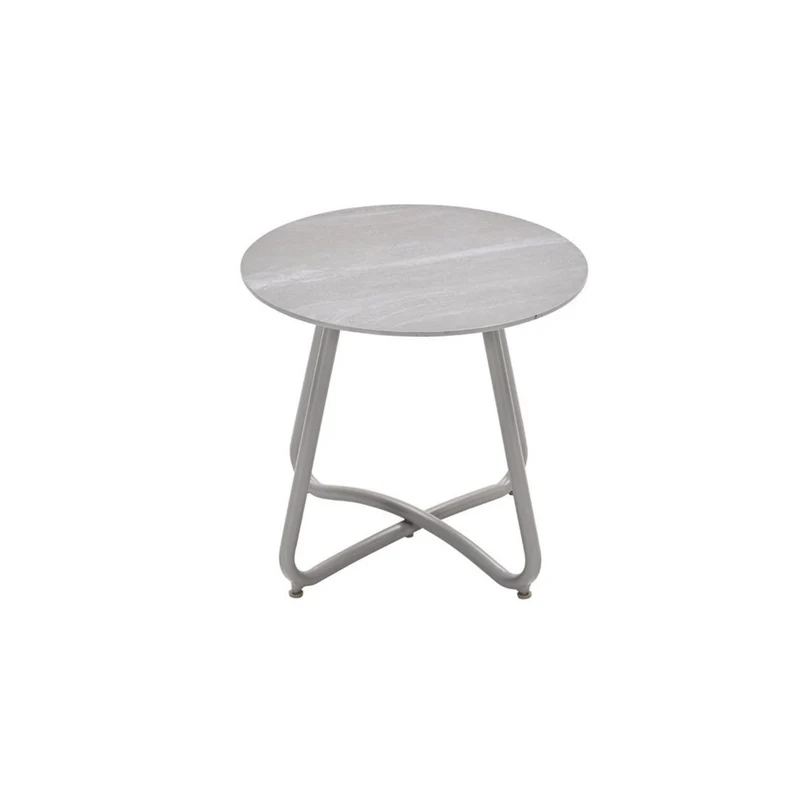 Vento bijzettafel - Ø45xH41 cm - taupe - Centostone Napoli sand