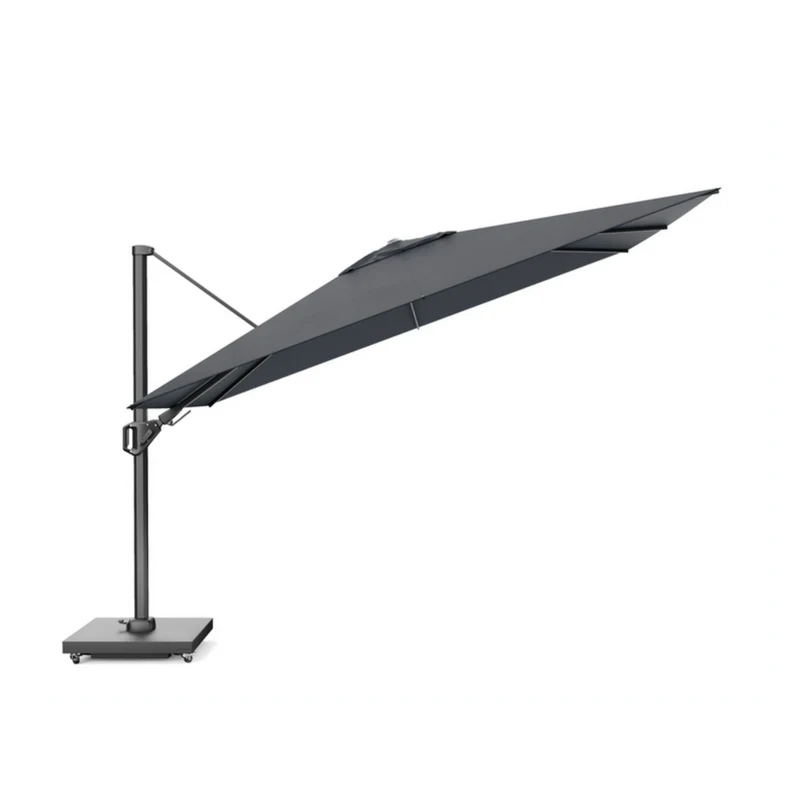 Platinum Sun & Shade zweefparasol Challenger T² premium 260x350 Faded Black.