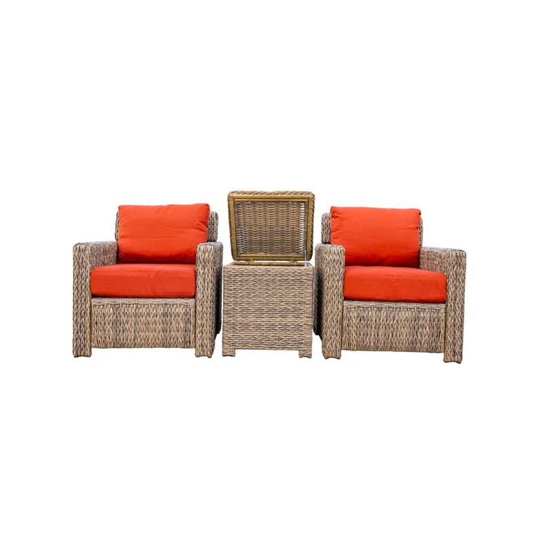 Boender Outdoor London bistroset rotan 3-delig
