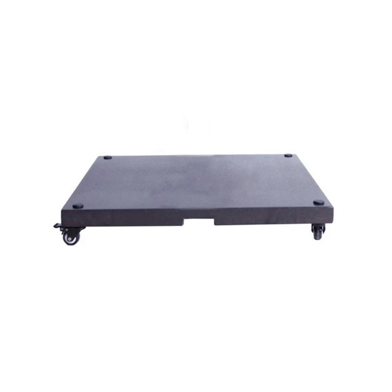 Madison parasolvoet 120 kg Graniet black met 4 wieltjes