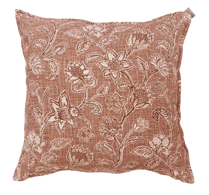 Malini Nadira Rust Cushion