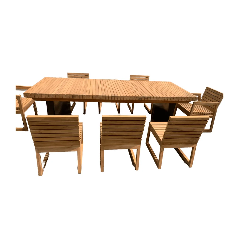 Boender Outdoor Tuinset 8 personen teak 304cm