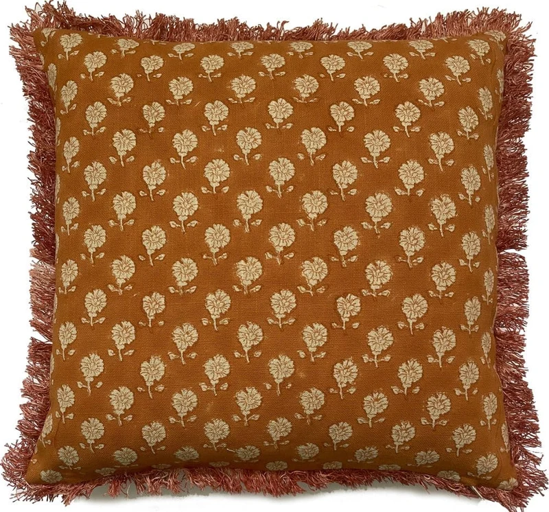 Malini Meher Orange Cushion
