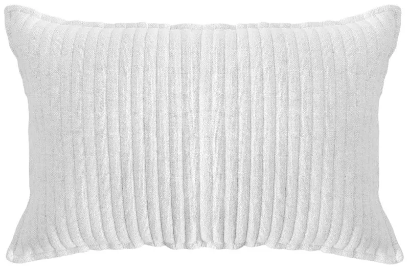 Malini Looma Rectangle Ivory Cushion