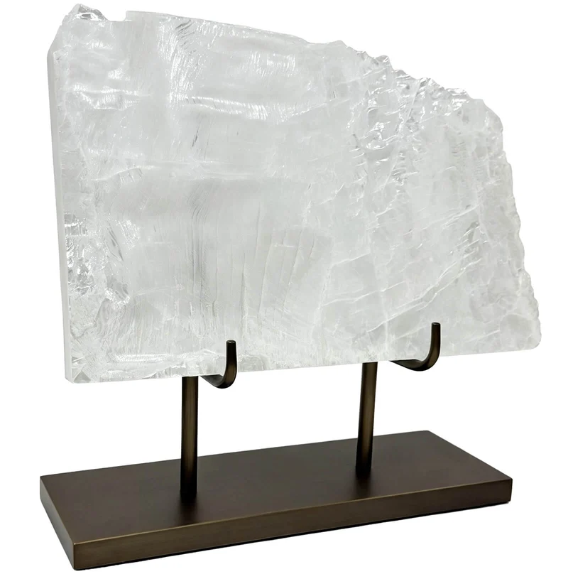 Dorian Rock Crystal Sculpture - Large