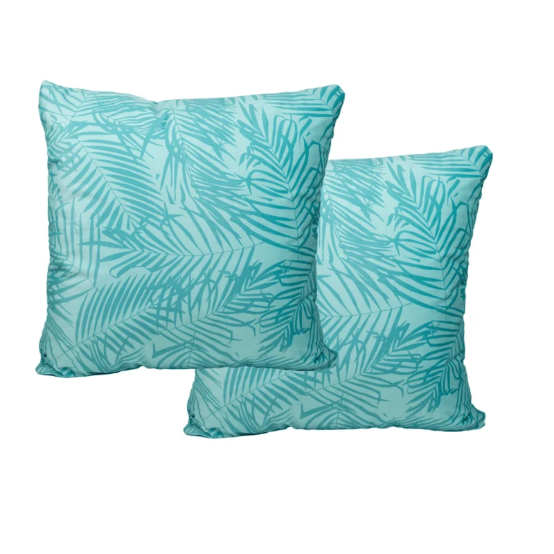 Sierkussens met print van 2 stuks – 45x45cm – velvet