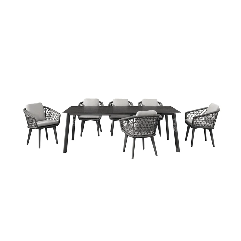 Boender Outdoor Maxi dining tuinset 220cm 9-delig
