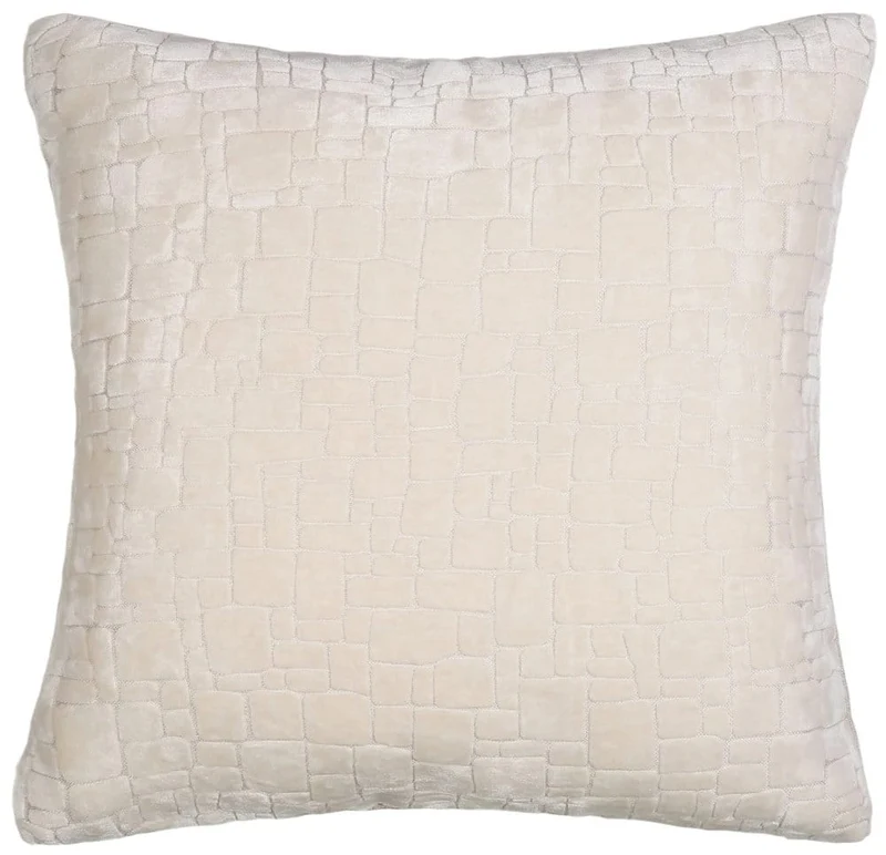 Malini Large Bergen Ivory Cushion