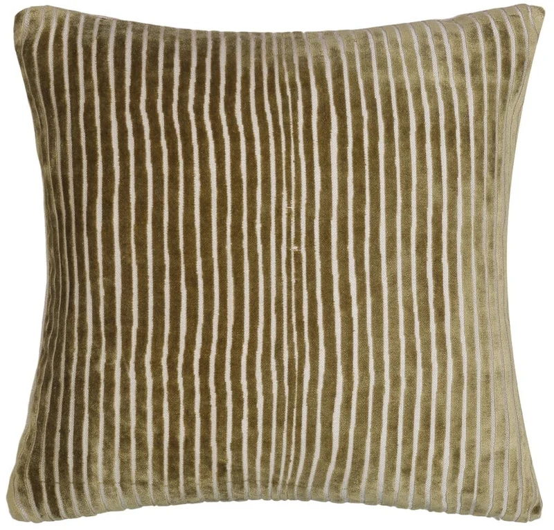 Malini Large Amalfi Olive Cushion