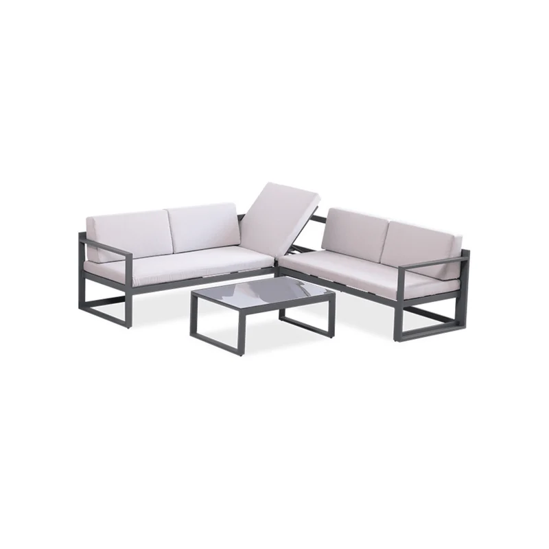 Boender Outdoor moderne verstelbare loungeset 3-delig