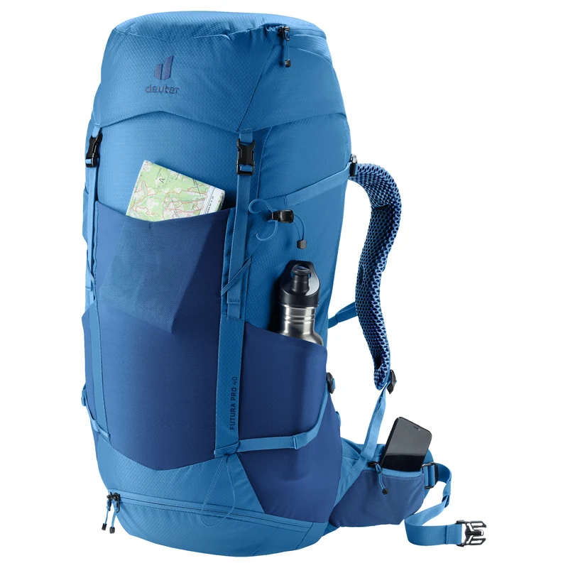 Deuter Futura Pro 40 - Mochila de senderismo 70 cm (nightblue-baltic)