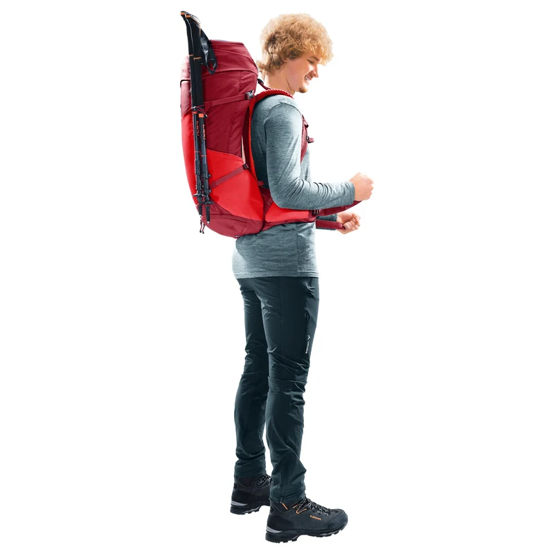 Deuter Futura Pro 36 - Mochila de senderismo 69 cm (cherry-masala)