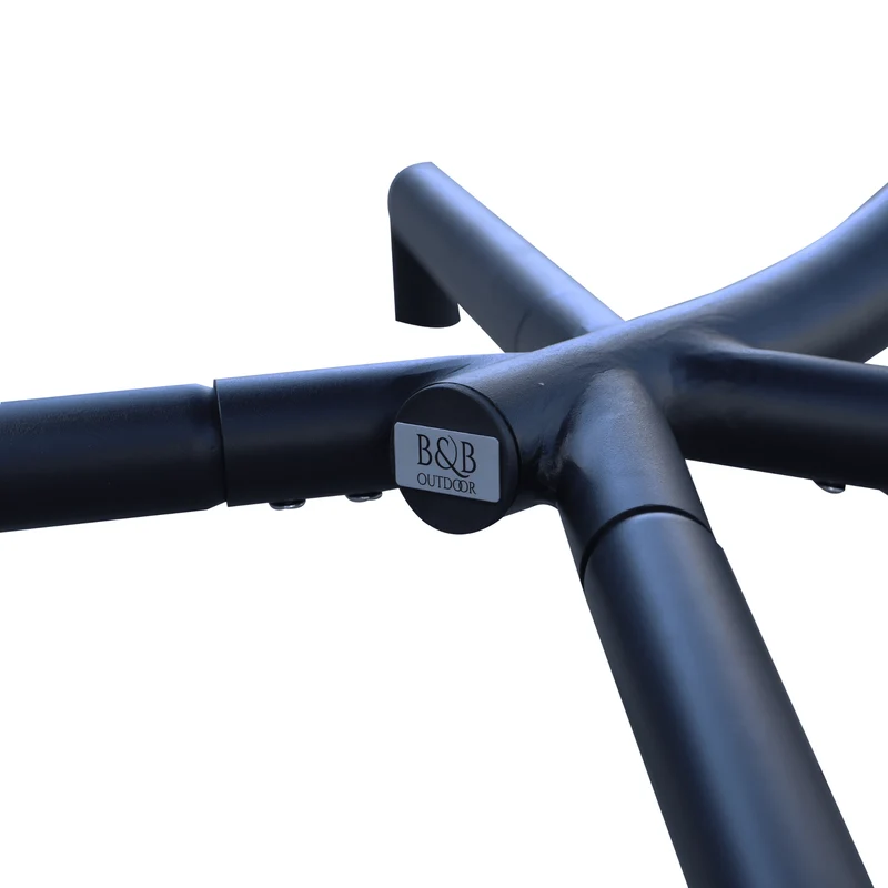 Boender Outdoor buiten hangstoel met standaard staalblauw