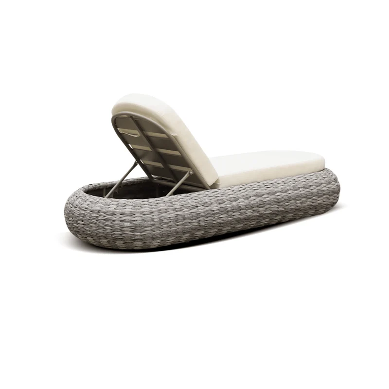 Boender Outdoor Rotan ligbed tuin met kussen