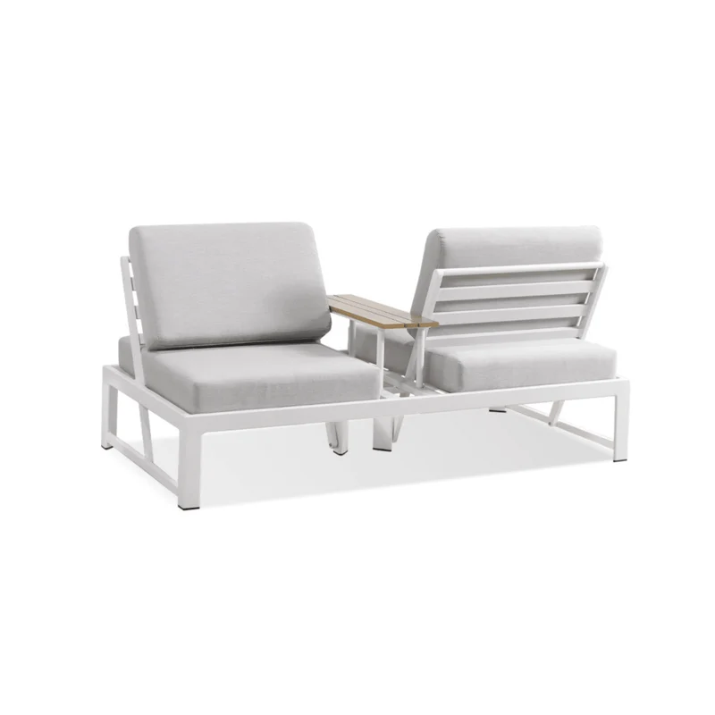 Boender Outdoor aluminium tuinbank 2-zits wit