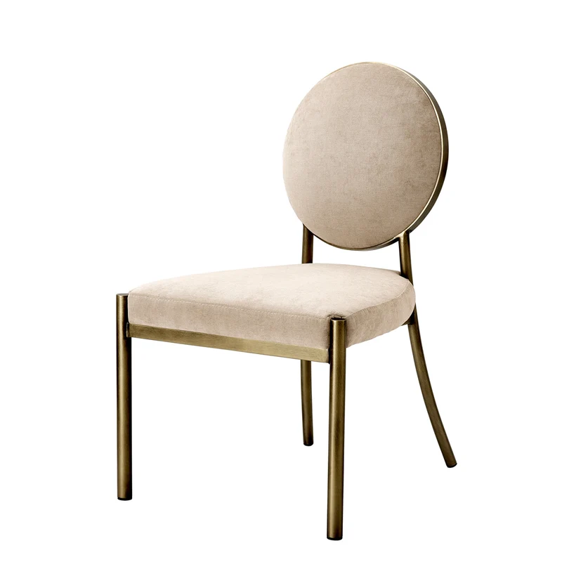 Dining Chair Scribe - Greige Velvet