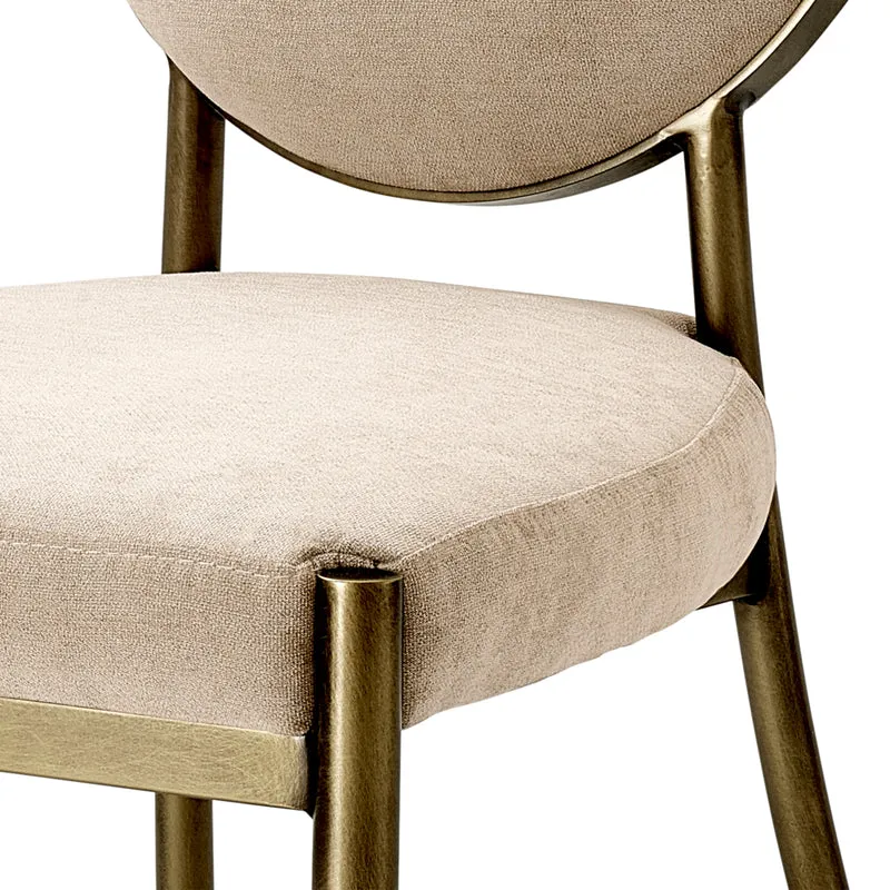 Dining Chair Scribe - Greige Velvet