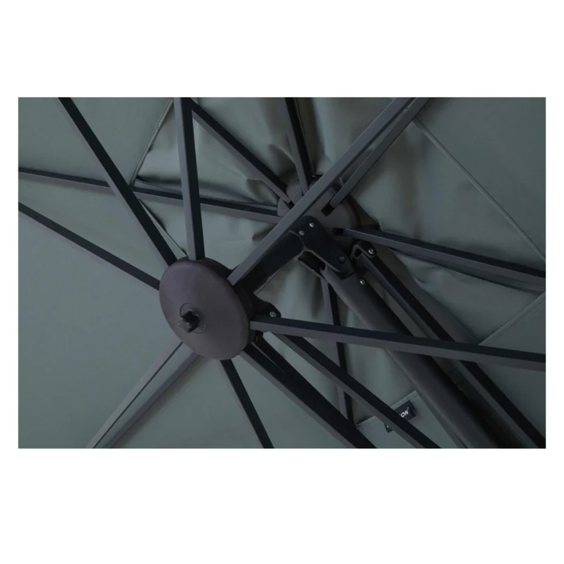 Madison Parasol Saint-Tropez 355x300cm grijs
