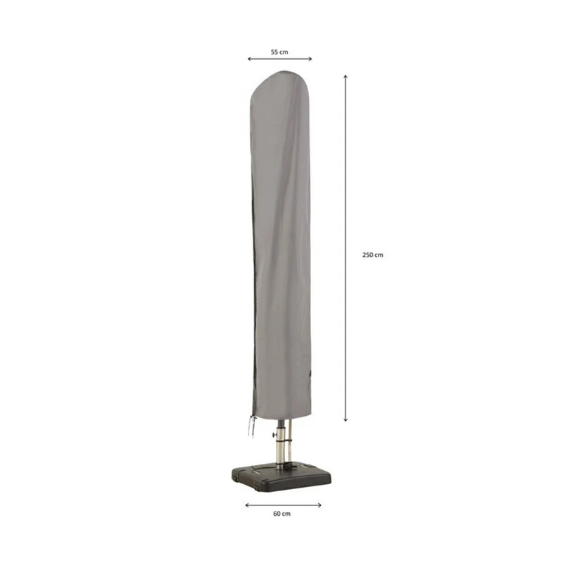 Madison parasolhoes 250x55/60cm grijs