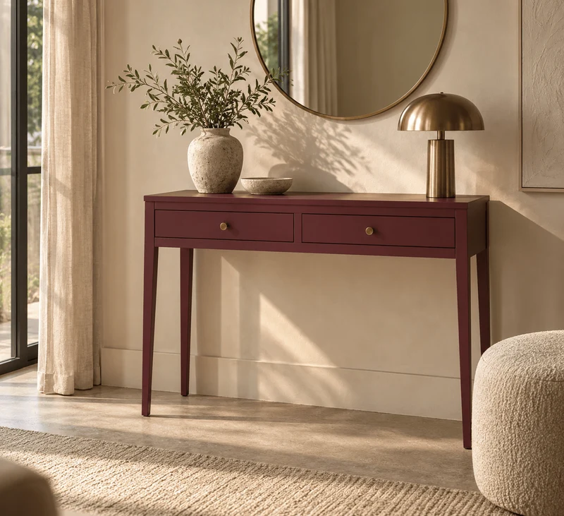 Radford Console Table | Red