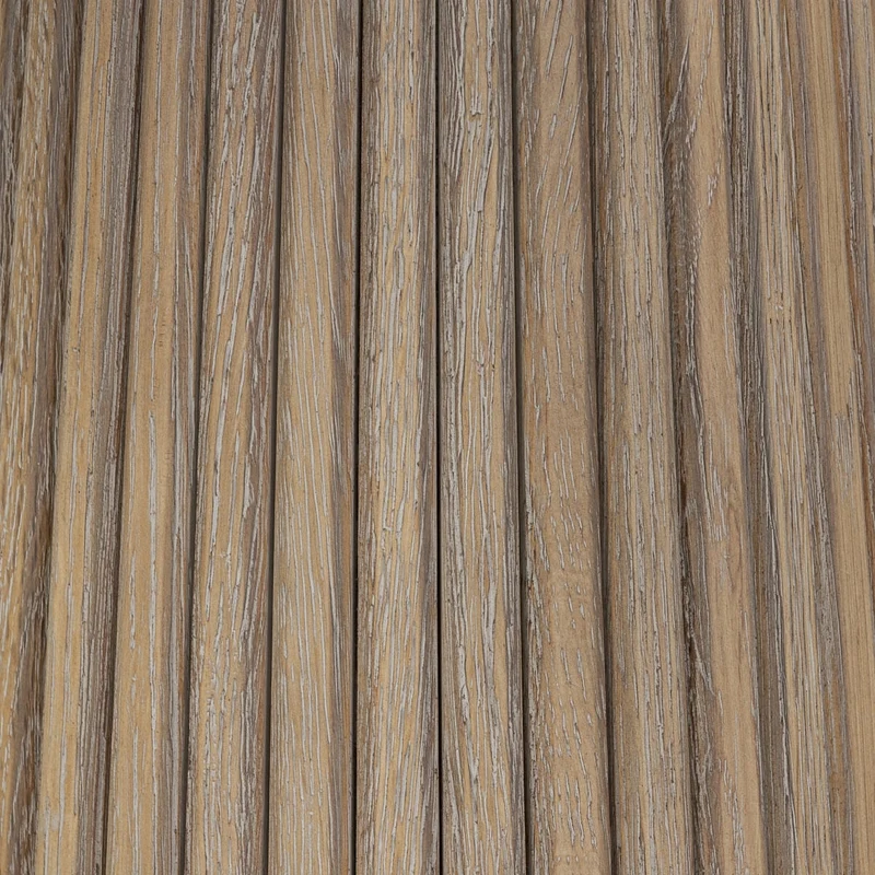 Leckford Ribbed Occasional Table | Aged Oak