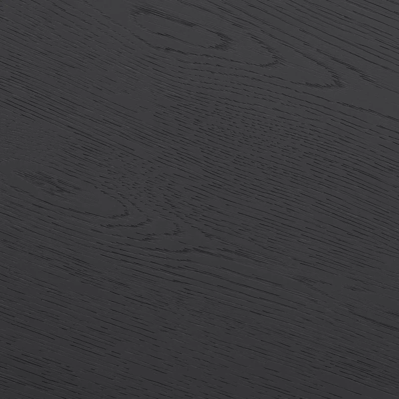 Leckford Ribbed Occasional Table | Black Oak