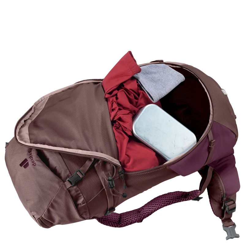 Deuter Futura 24 SL - Mochila de senderismo 60 cm (cassis-ashrose)