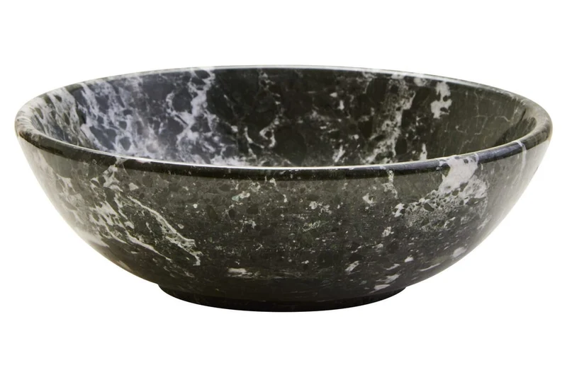 Marmore Greenish Black Marble Bowl