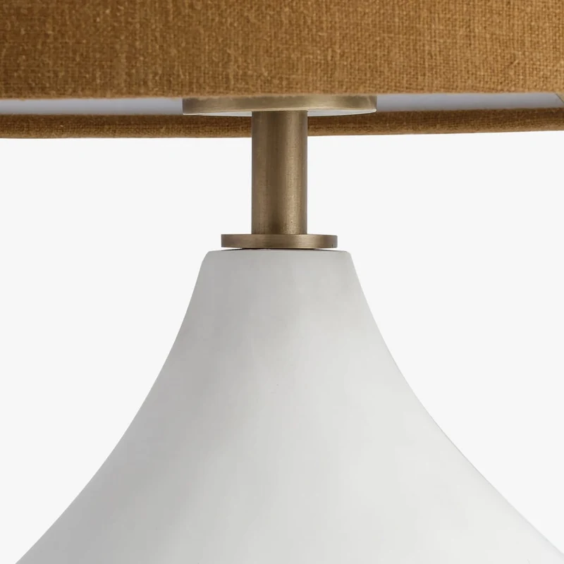 Lamp | Small Round Gesso