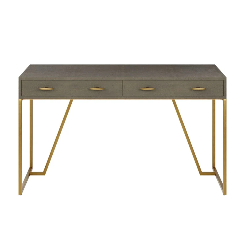 Hampton Desk | Grey Shagreen
