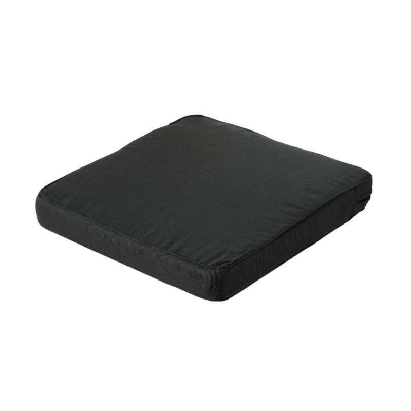 Madison loungekussenset zit 60x60cm rug 40x60cm Rib zwart