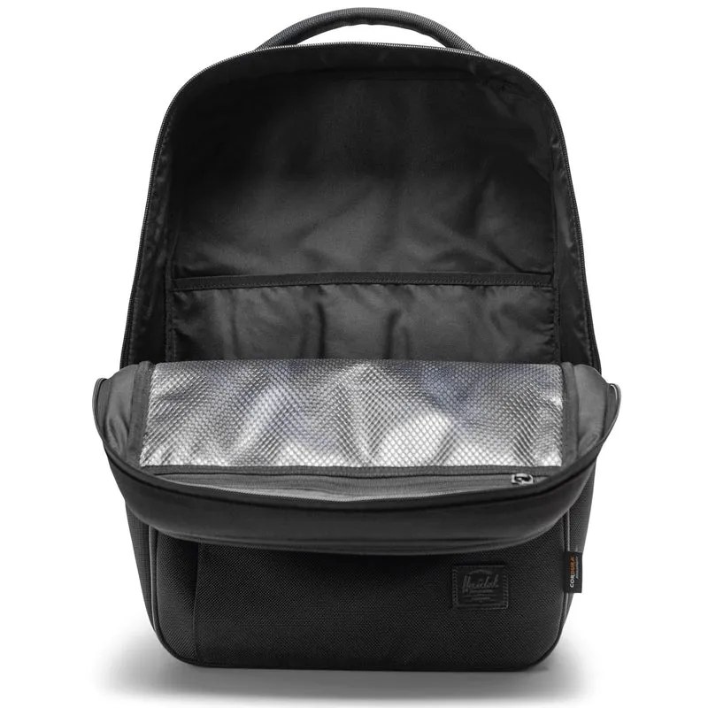 Herschel Kaslo Backpack Tech Cordura 30 - Mochila 16" 47 cm (black)