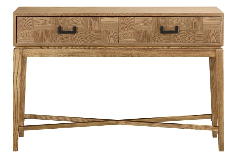 Dimaro Natural Two Drawer Console Table