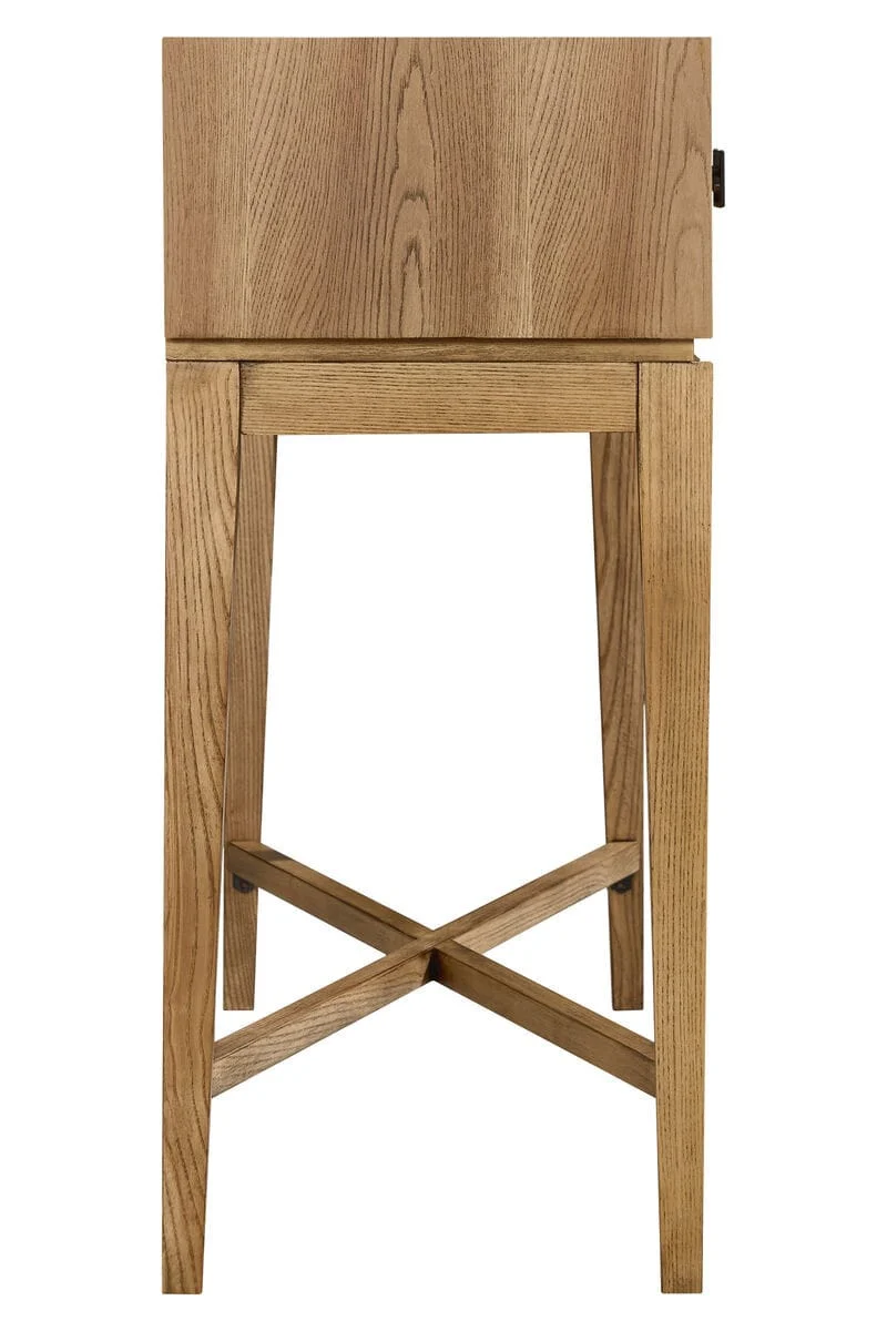 Dimaro Natural Two Drawer Console Table