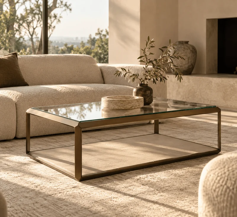 Elmley Coffee Table | Ivory