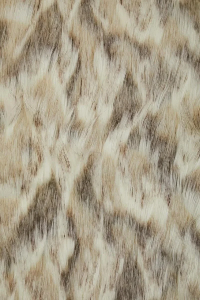 Bosie Lamina Natural Fur Throw